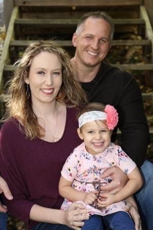 Lindsey Zeboski and her family